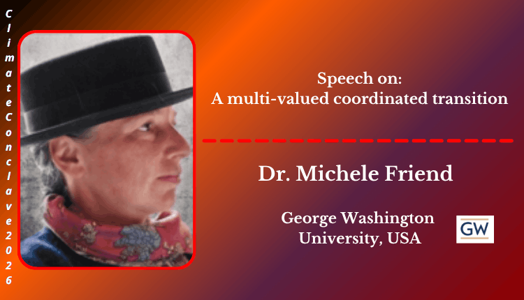 Dr. Michele Friend | Speaker | Climate Conclave 2026 Dr. Michele Friend | Speaker | Climate Conclave 2026