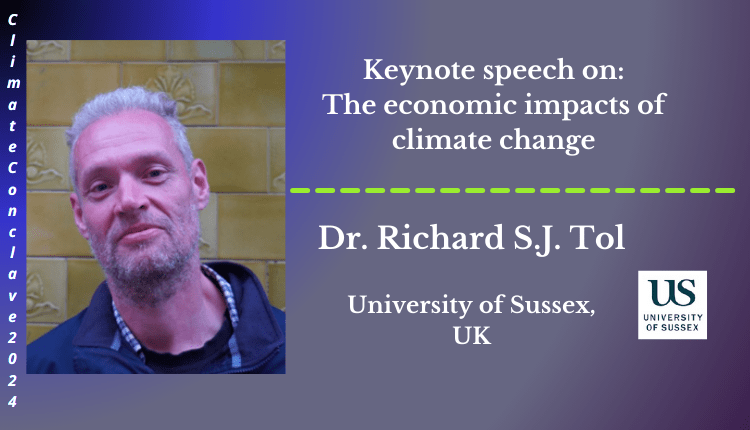 Dr. Richard S.J. Tol | Keynote Speaker | Climate Conclave 2024