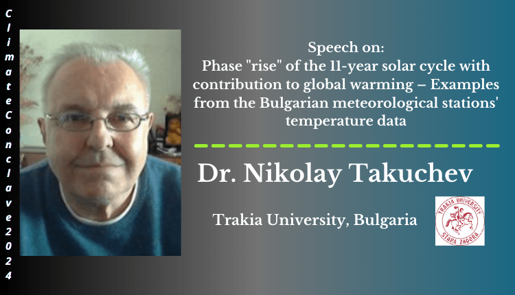 Dr. Nikolay Takuchev | Speaker | Climate Conclave 2024