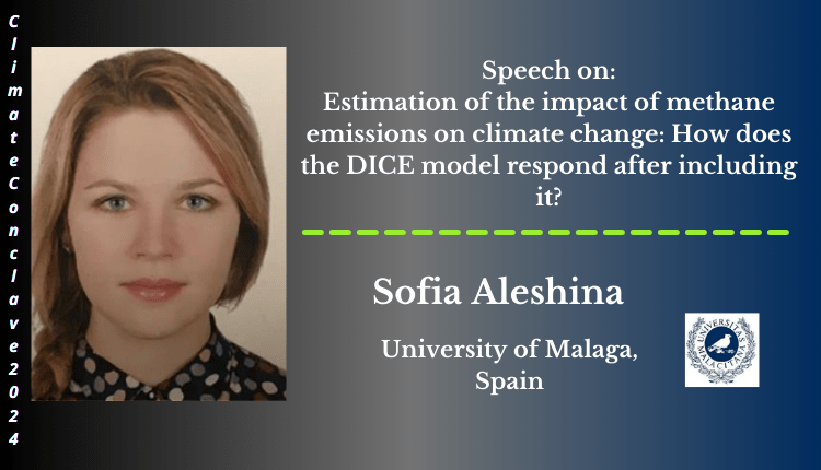 Sofia Aleshina | Speaker | Climate Conclave 2024