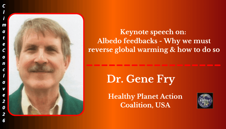 Dr. Gene Fry | Keynote Speaker | Climate Conclave 2026 Dr. Gene Fry | Keynote Speaker | Climate Conclave 2026