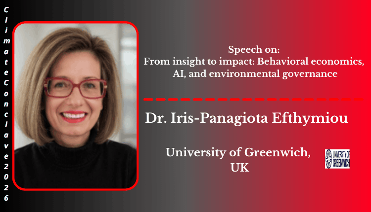 Dr. Iris-Panagiota Efthymiou | Speaker | Climate Conclave 2026 Dr. Iris-Panagiota Efthymiou | Speaker | Climate Conclave 2026