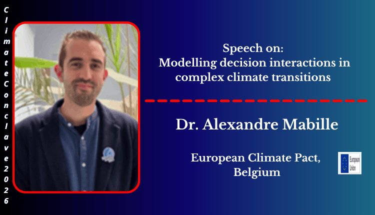 Dr. Alexandre Mabille | Speaker | Climate Conclave 2026 Dr. Alexandre Mabille | Speaker | Climate Conclave 2026